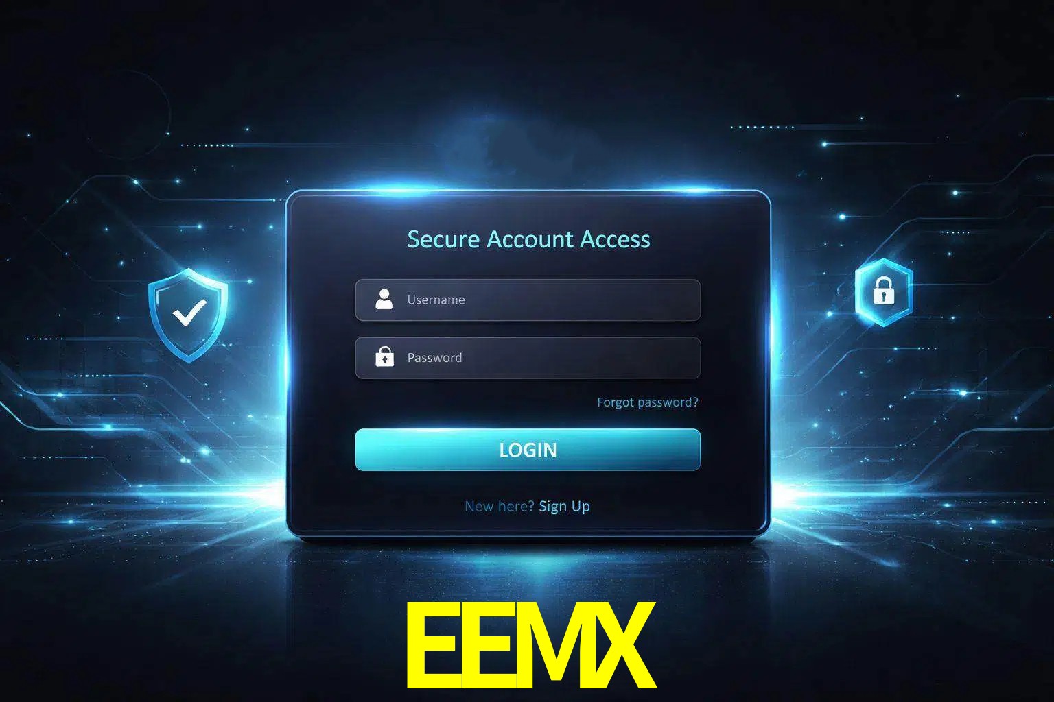 Pantalla de inicio de sesión de cuenta EEMX para usuarios en México
